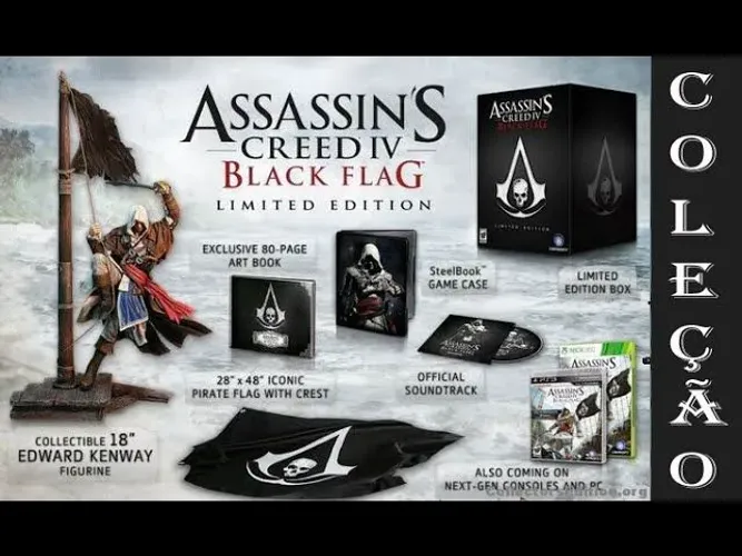 Assassin's Creed Black Flag Edição de colecionador 
