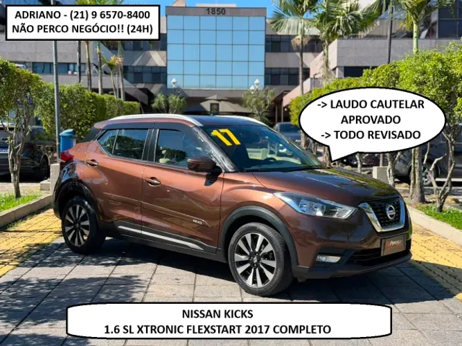 Nissan Kicks SL 1.6 16V Flexstar 5P Aut. 2017
