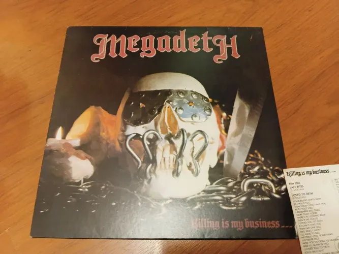 DISCO VINIL MEGADETH KILLING IS MY BUSINESS