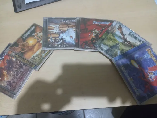 Combo 5 cds RHAPSODY originais