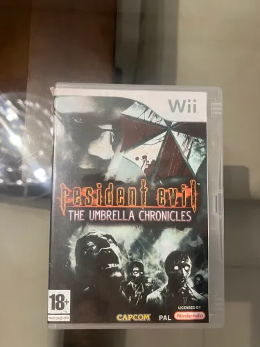 jogo resident evil the umbrella chronicles wii