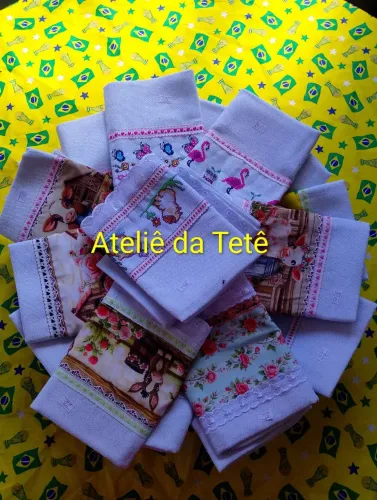 Mimos de Panos para sua cozinha!