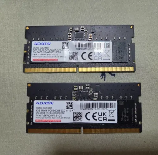 Memoria Notebook 8gb Ddr5 5600mhz Adata Sodimm