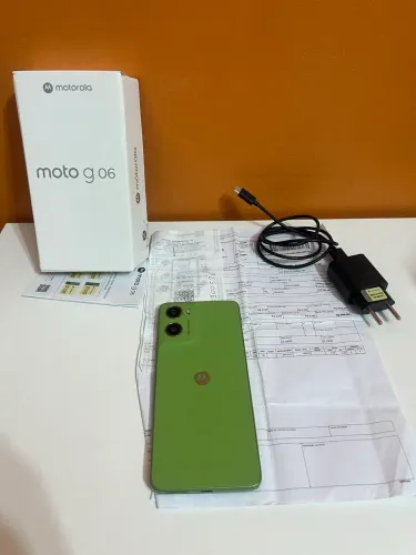 Moto G 06 256gb com 3 meses de uso e NF