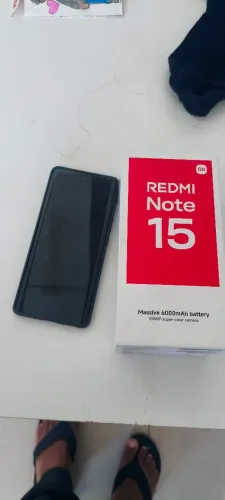 Redmi note 15 Black