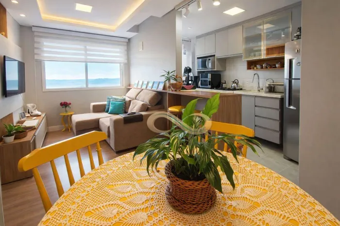 Apartamento mobiliado com 2 quartos à venda, 44 m² - Passo das Pedras - Gravataí/RS