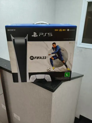 Playstation 5 com 2 Controles