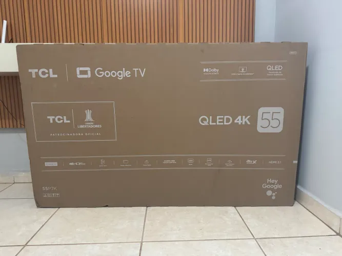 Smart Tv Tcl 55 4k Qled Uhd Hdr Classic Wifi Bluetooth Alexa