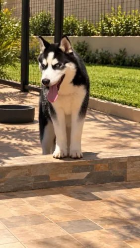 Husky Siberiano Filhote macho