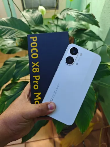X8 Pro Max Branco- 12+12/512 - Novo
