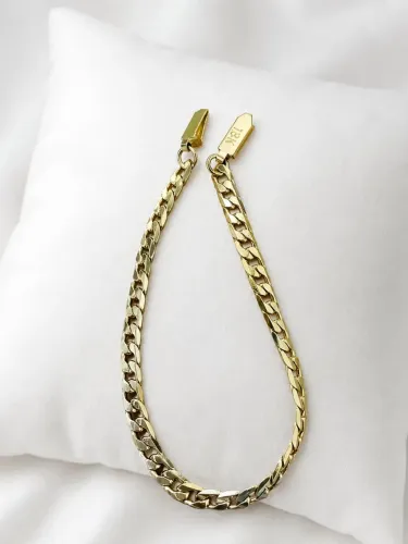 Pulseira banhada a ouro