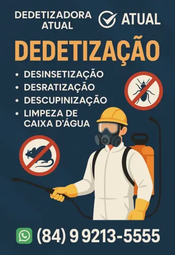 Controle de pragas - dedetização