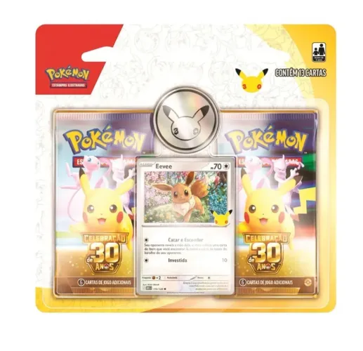 Blister duplo 30 anos Pokémon