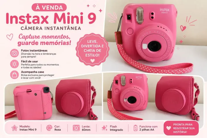 Câmera instax Míni 9