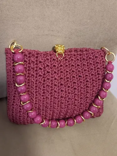 Bolsa em crochê