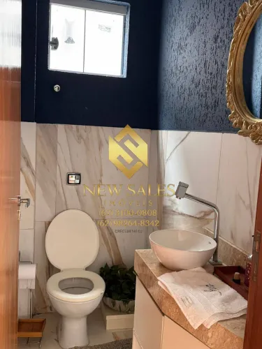 Sobrado- 3 suítes, 245m², armários- Jardim Atlântico