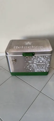 Caixa térmica cooler Heineken 45L - EXCLUSIVO 
