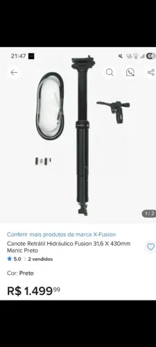 Canote retratil fusion