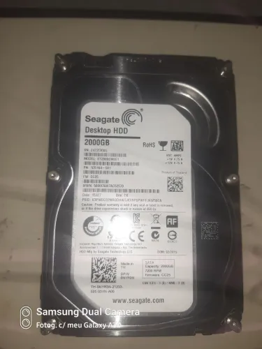 2 HD seagate 2 tera 