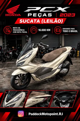 Peças Honda PCX 2023 - Sucata Leilão