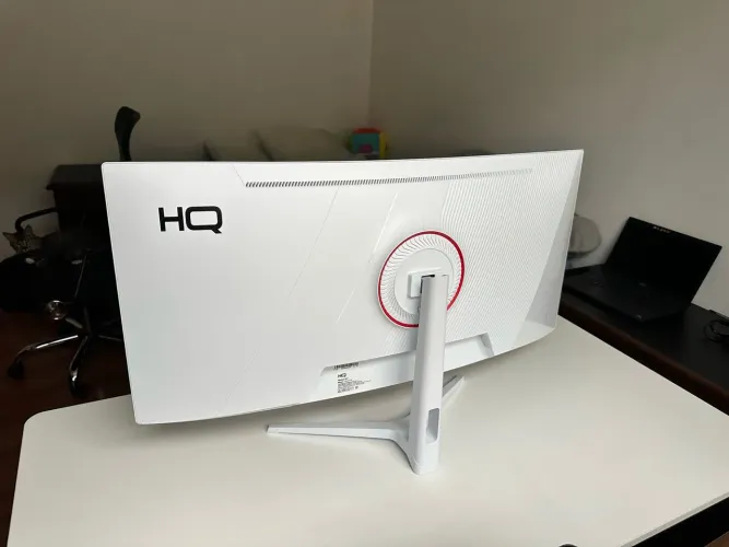 Monitor Gamer Curvo HQ Ultrawide Branco