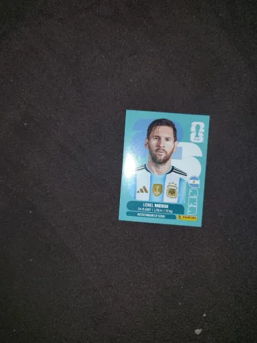 Figurinha oficial do Lionel Messi