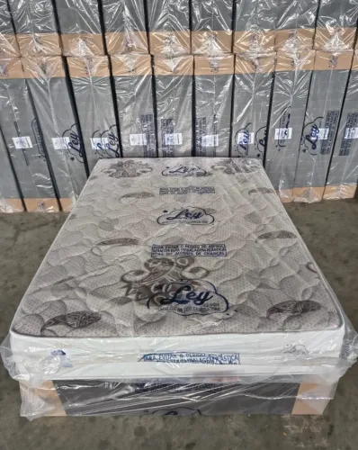 Cama molas ensacadas c/ colchão de 30cm _ Entrega rápida