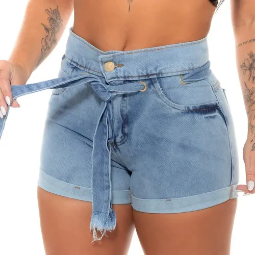 Short Jeans Barra Dobrada