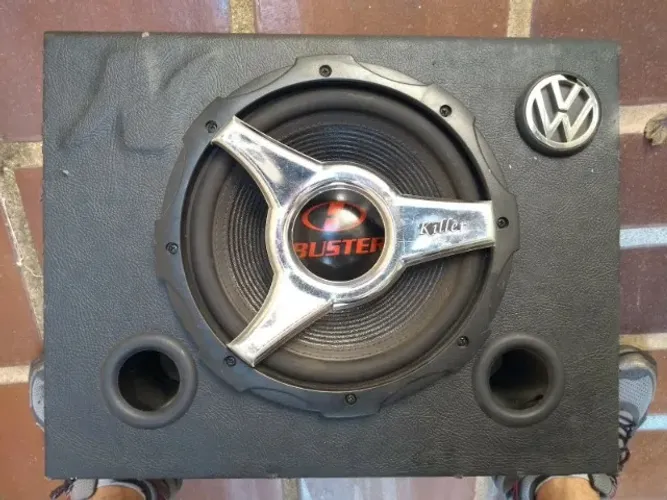 Caixa selada dutada com Subwoofer H-Buster  