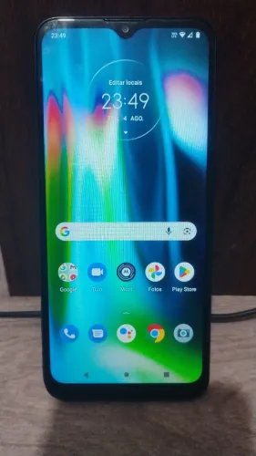Celular Moto g9 Play azul