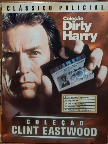 DVD - Coleção "Dirty Harry" Clint Eastwood (5 Filmes)