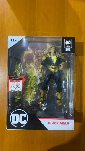 Black Adam - DC Direct com a Page Punchers (segue uma HQ colecionável em inglês exclusiva)