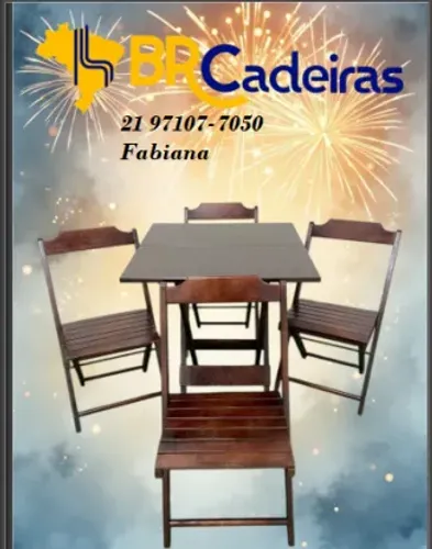 Jogo de mesa 70x70