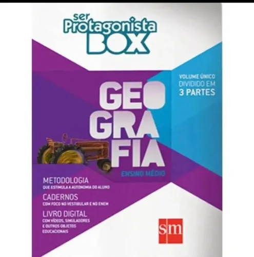 Livro geografia ser protagonista 