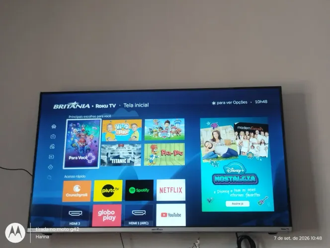 Tv Rokus Britânia 43" Smart