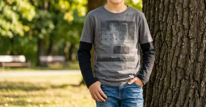 Camiseta infantil calvin klein menino tam 10 anos