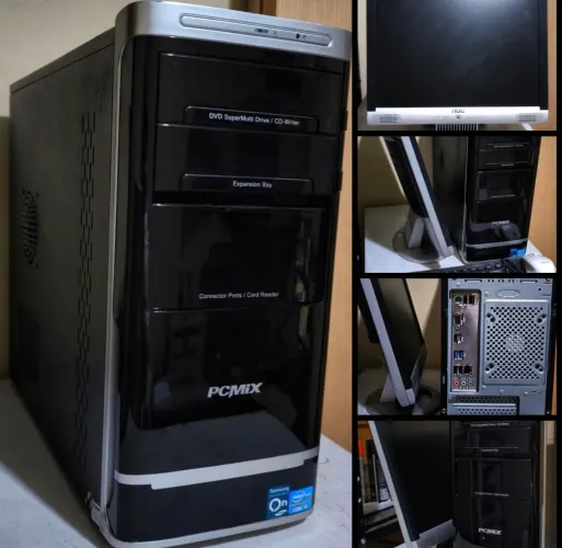 CPU i3 de 4° 8 GB RAM + SSD 120GB