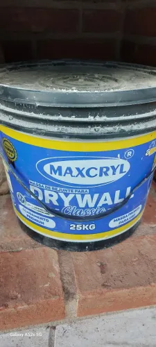 Massa para Rejunte Drywall Maxcrill 25 kg - Nova e Lacrada