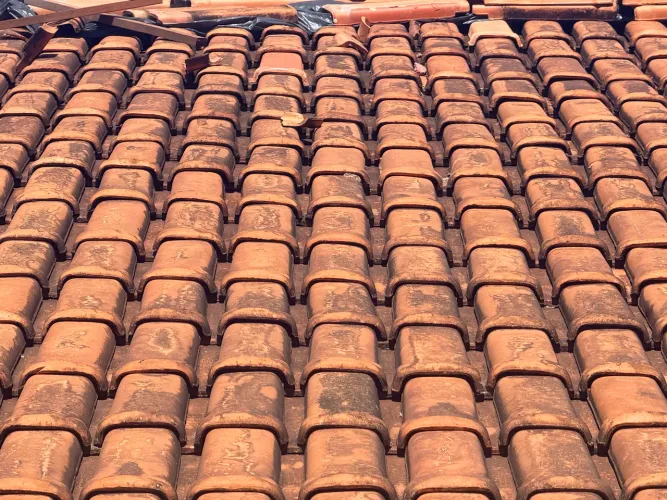 4.500 Telhas Cerâmicas Resinadas ArtPlan ? R$ 0,50 cada!