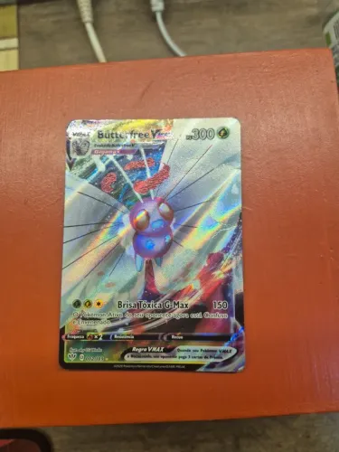 Butterfree VMAX 002/189, carta Pokémon, excelente