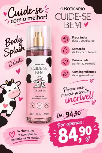 Body Splash o Boticário 