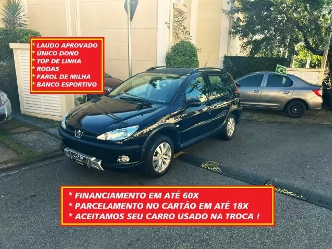 Peugeot 206 SW Escapade 1.6 16V Flex 5P 2008