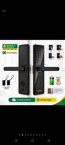 Instalação de fechadura eletrônica