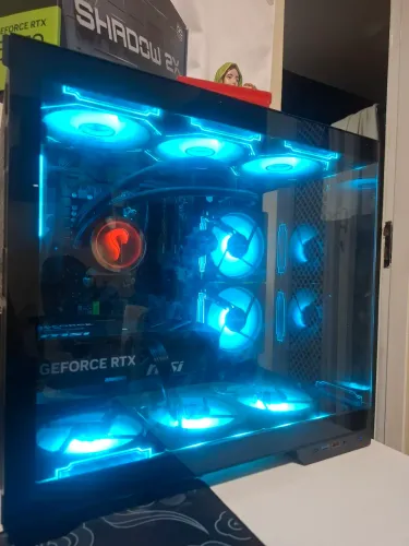 PC MONTADO RTX 5070, PLATAFORMA AM4, SSD 1TB E COM BRINDES. VEJA DESCRIÇÃO