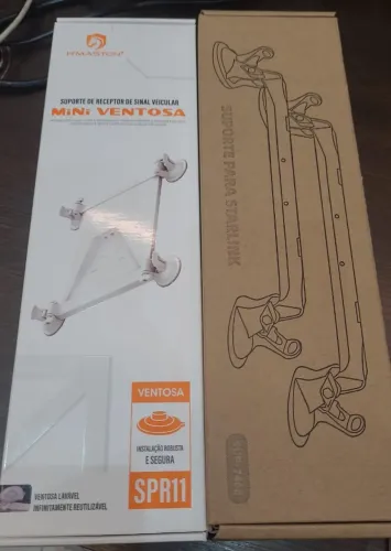 SUPORTE PARA ANTENA DA STARLINK MINI VENTOSA