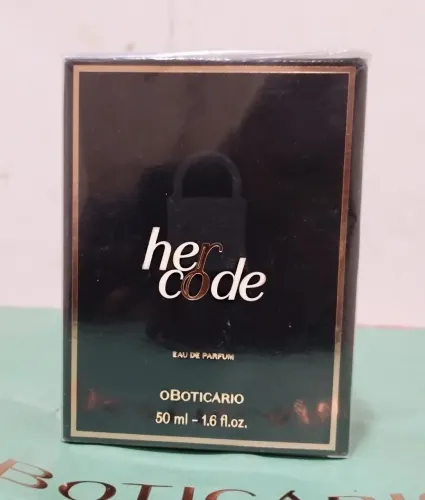Perfume Her Code Tradicional O Boticário 50ml Original Lacrado