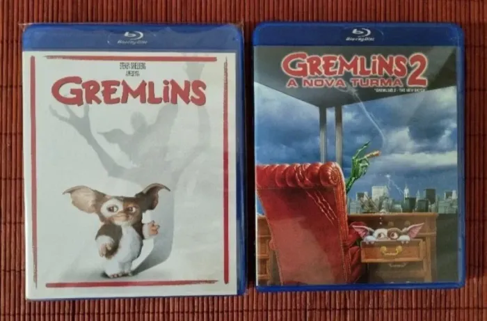 Vendo bluray Gremlins 1 e 2