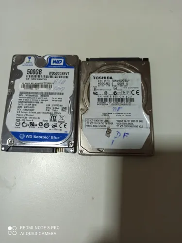 HDs com defeitos. 60 reais os dois.