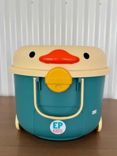 Organizador de Brinquedos Patinho Azul