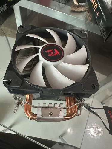 Cooler Para Processador Redragon TYR, LED Vermelho